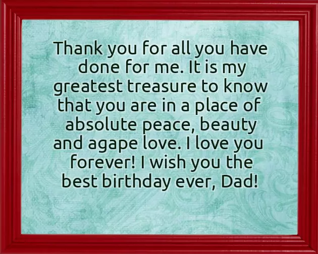 Happy Birthday Dad Words