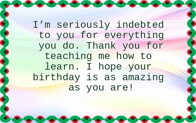 Happy Birthday Teacher Quotes Happy Birthday Teacher Quotes
