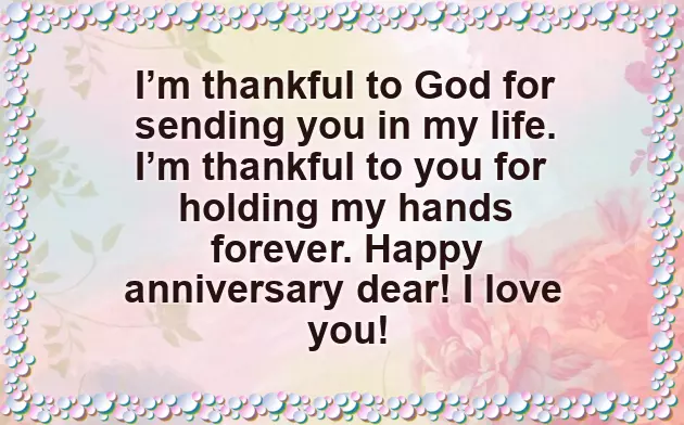 Best Wedding Anniversary Message