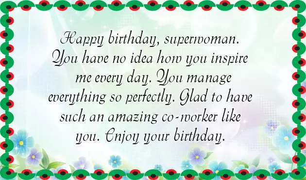 Female Colleague Birthday Wishes Female Colleague Birthday Wishes