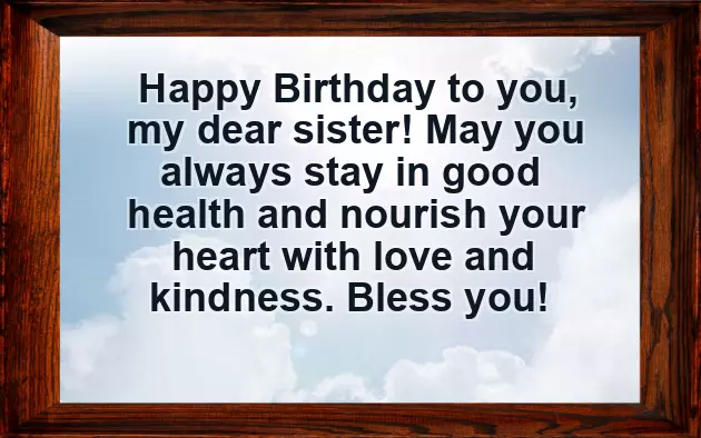 Cute Quotes For Sister Birthday