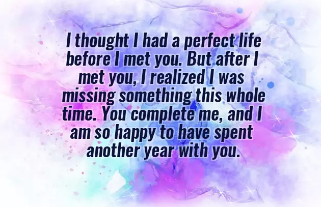 Birthday Wishes For Hubby Romantic