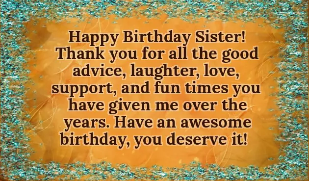 Happy Birthday To An Amazing Sister Happy Birthday To An Amazing Sister