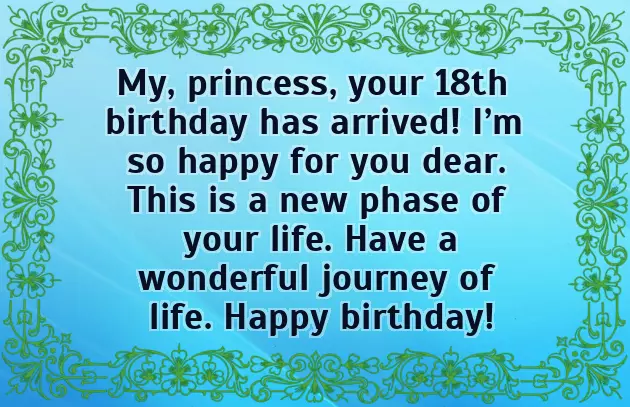 Birthday Wishes For Son 18Th