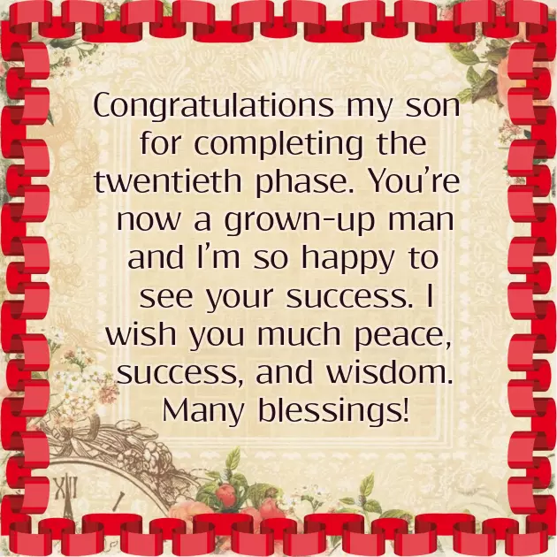 Best Wishes For My Son Best Wishes For My Son