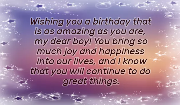 Birthday Wishes To 9 Year Old Boy Birthday Wishes To 9 Year Old Boy