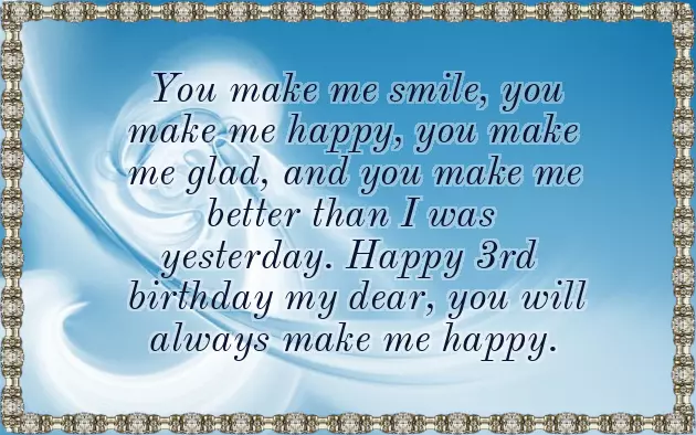 Birthday Quotes 3 Years Old Girl Birthday Quotes 3 Years Old Girl