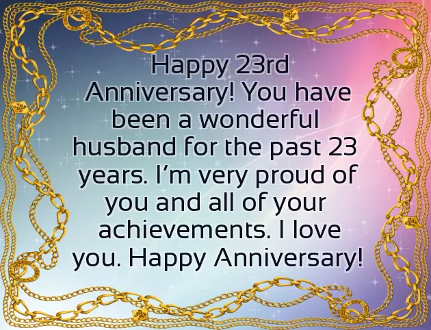 Happy 23Rd Wedding Anniversary Wishes Happy 23Rd Wedding Anniversary Wishes