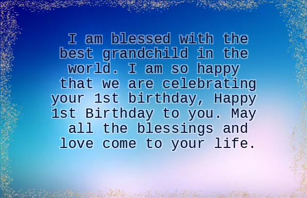 Happy 1St Birthday Grandson Gif Happy 1St Birthday Grandson Gif