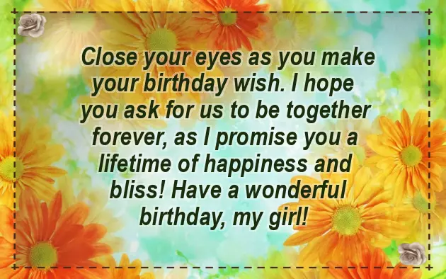 Birthday Wishes For Your Lovely Girlfriend Birthday Wishes For Your Lovely Girlfriend