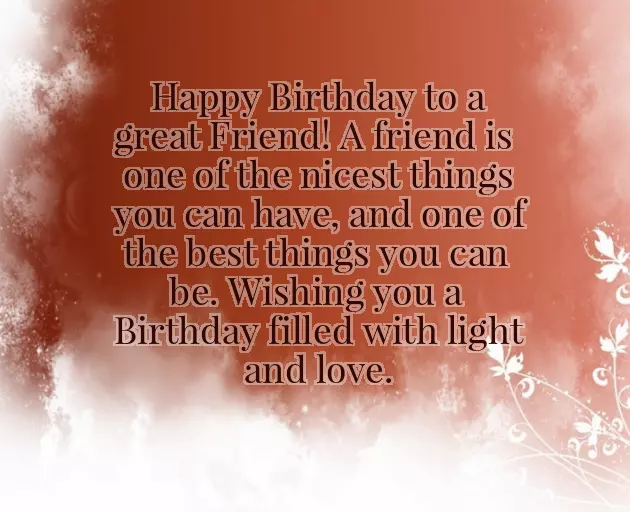 Birthday Wishes For Dear Friends