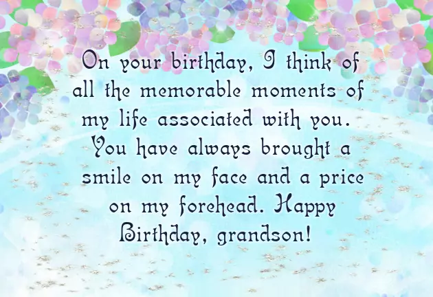 Grandson Birthday Quotes From Grandma Grandson Birthday Quotes From Grandma