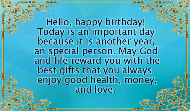 Birthday Wishes For That Special Someone