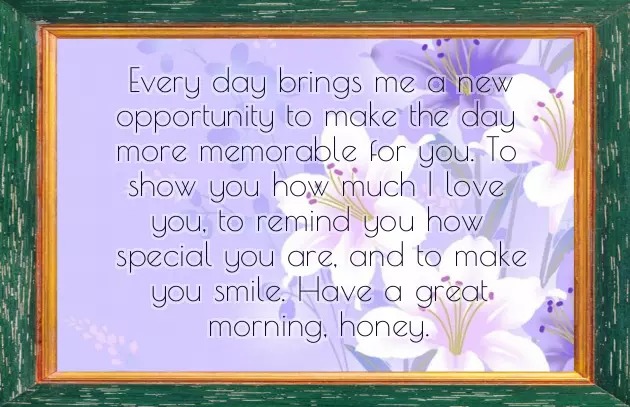 Morning Message To Your Boyfriend