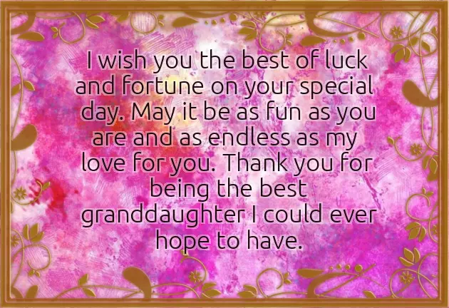 A Poem For My Granddaughter A Poem For My Granddaughter