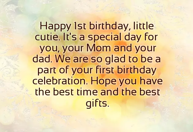 1St Daughter Birthday Wishes