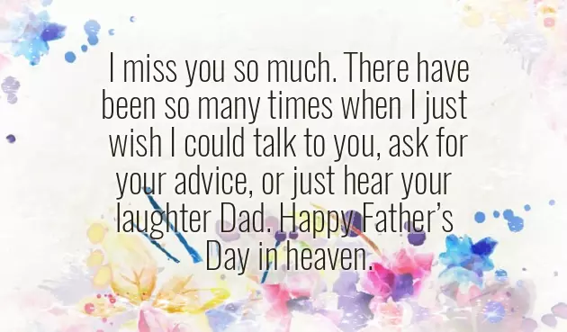 Father Day Message For A Deceased Father