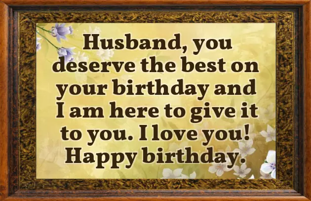 Happy Birthday Wishes For Husband In English Happy Birthday Wishes For Husband In English