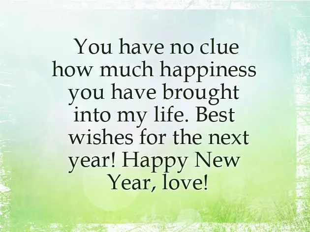 Wishes For New Year For Love Wishes For New Year For Love