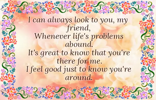 A Poem For Your Best Friend A Poem For Your Best Friend