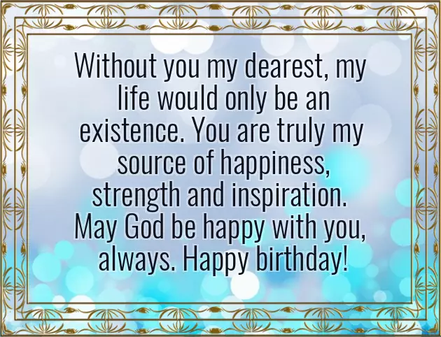 Happy Birthday Text To My Wife