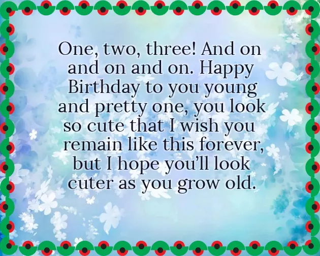 Birthday Wishes For 3 Year Old Sister Birthday Wishes For 3 Year Old Sister