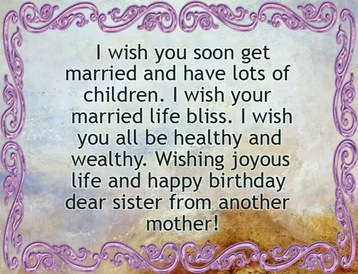Birthday Wishes For Mother And Sister