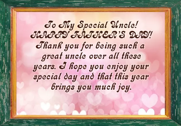 Happy Fathers Day Message To An Uncle Happy Fathers Day Message To An Uncle