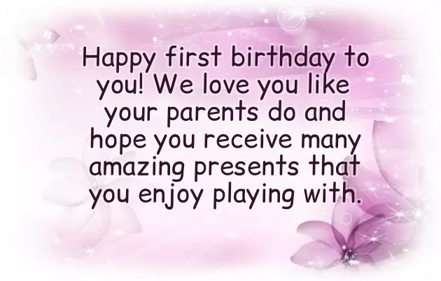 Happy 1St Birthday For Niece