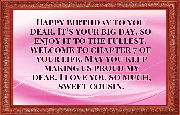 7Th Birthday Wishes 7Th Birthday Wishes