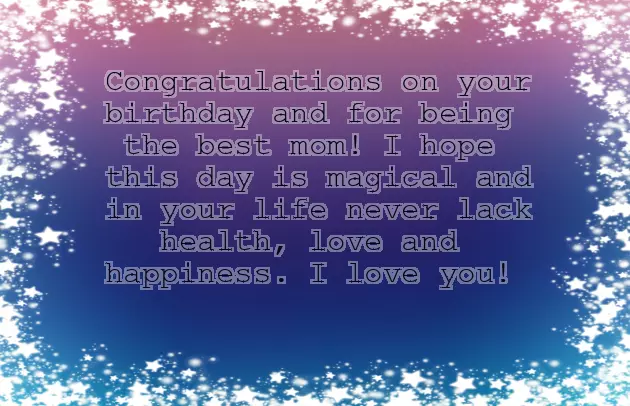 Happy Birthday Dearest Mum