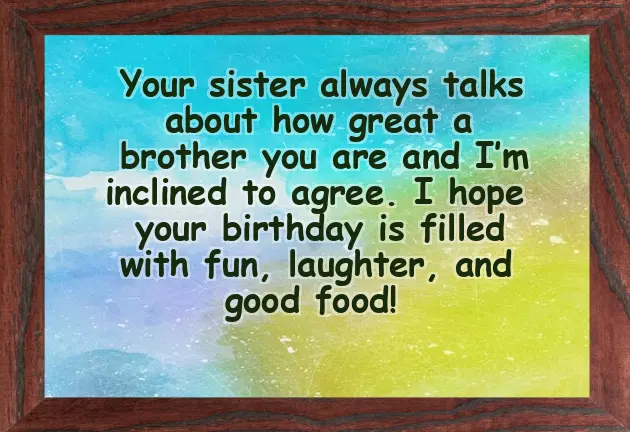 Birthday Greetings To Your Brother