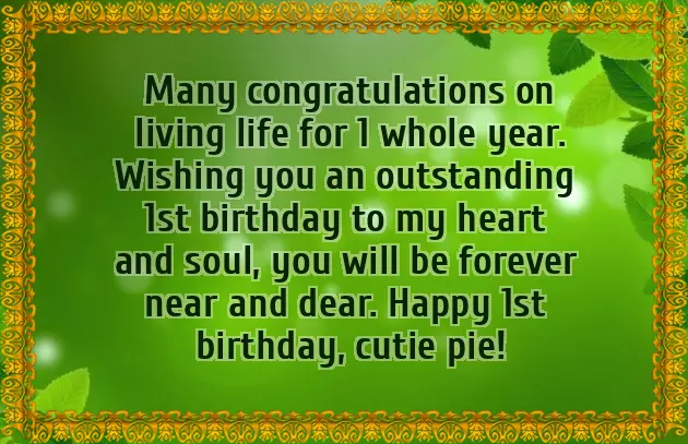 Birthday Wishes For Cute Little Girl