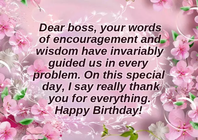 Nice Birthday Wishes For Boss Nice Birthday Wishes For Boss
