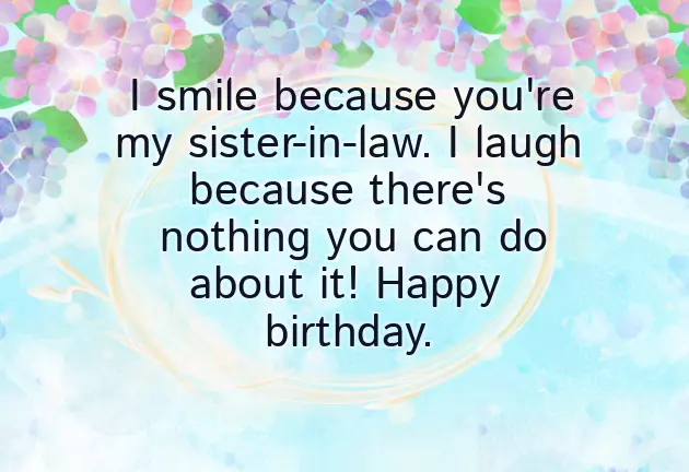 Happy Birthday Sister In Law Gif