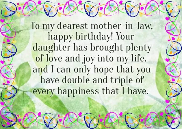 Wish For Mother In Law