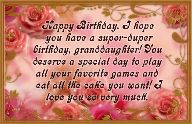 Happy Birthday Adult Granddaughter Happy Birthday Adult Granddaughter