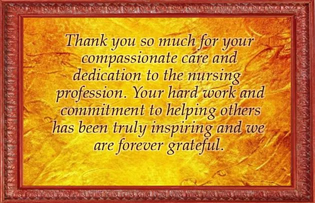 Thank You Poems For Nurses