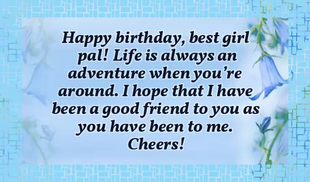 Happy Birthday Wishes To Lady Friend