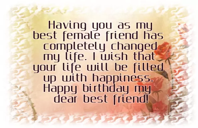 Short Birthday Wishes For Best Friend Girl Short Birthday Wishes For Best Friend Girl