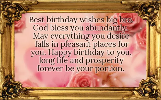 Happy Birthday Wishes To Husband Brother