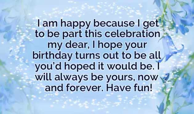 Happy Birthday Fiance