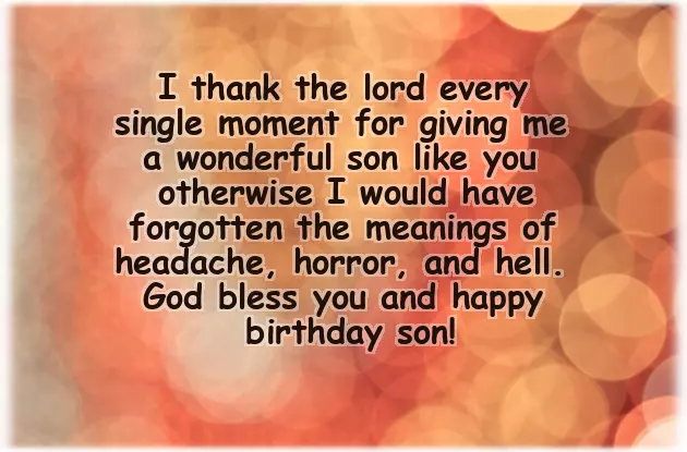 Happy Birthday Quotes For A Son From Mom