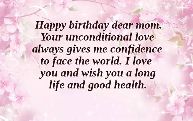 Deep Birthday Wishes For Mom