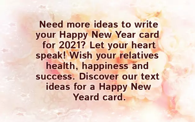 New Year Personalised Wishes