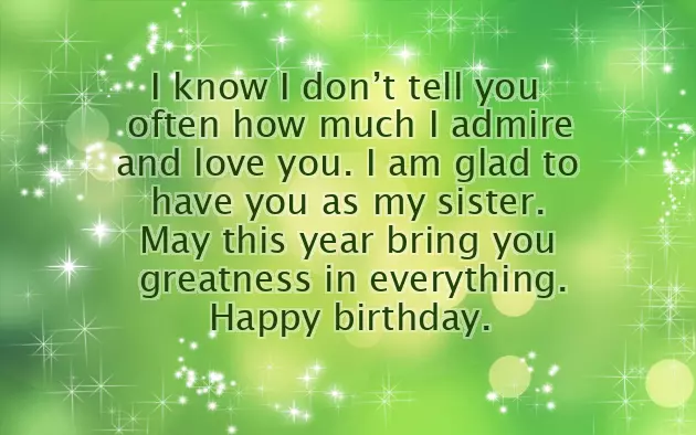 Birthday Greetings To Little Sister Birthday Greetings To Little Sister