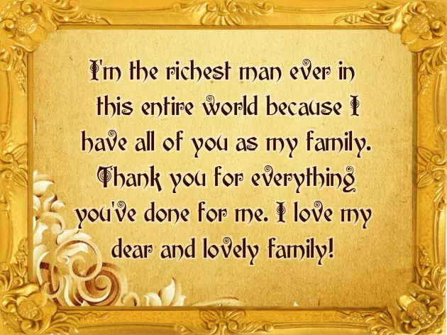 Greetings To The Whole Family Greetings To The Whole Family