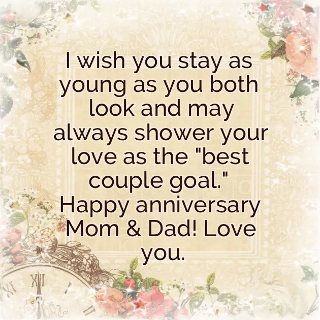 Anniversary Thought For Mom Dad