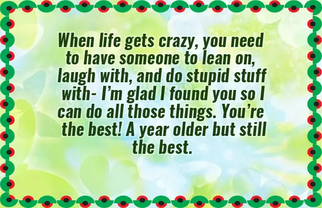 Short Funny Birthday Wishes For Friend