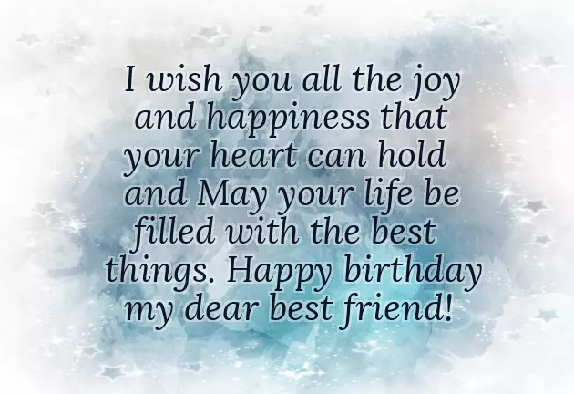 Birthday Wishes For Best Friend In English Text Message Birthday Wishes For Best Friend In English Text Message